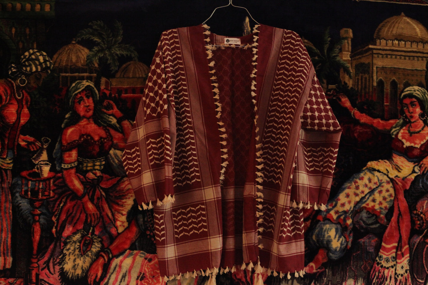 KAFFEYEH KIMONO - NOOR DESIGN