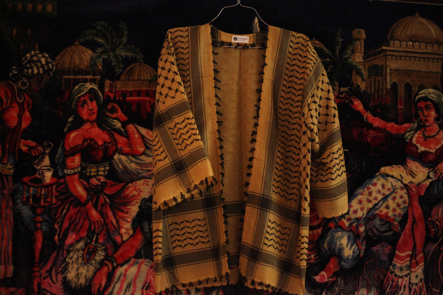 KAFFEYEH KIMONO - NOOR DESIGN