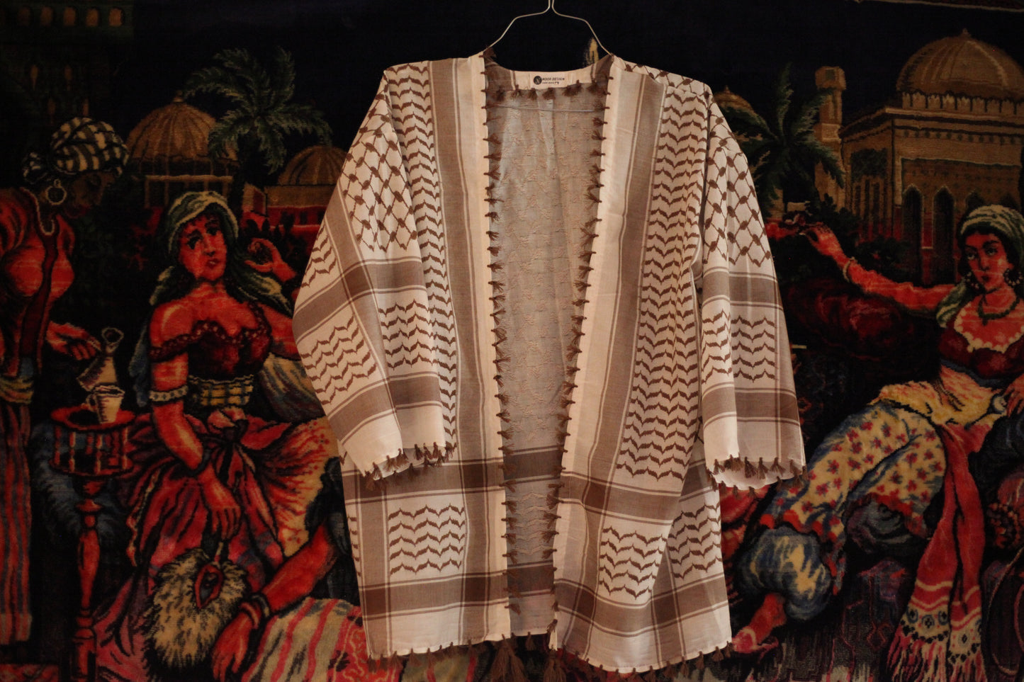 KAFFEYEH KIMONO - NOOR DESIGN