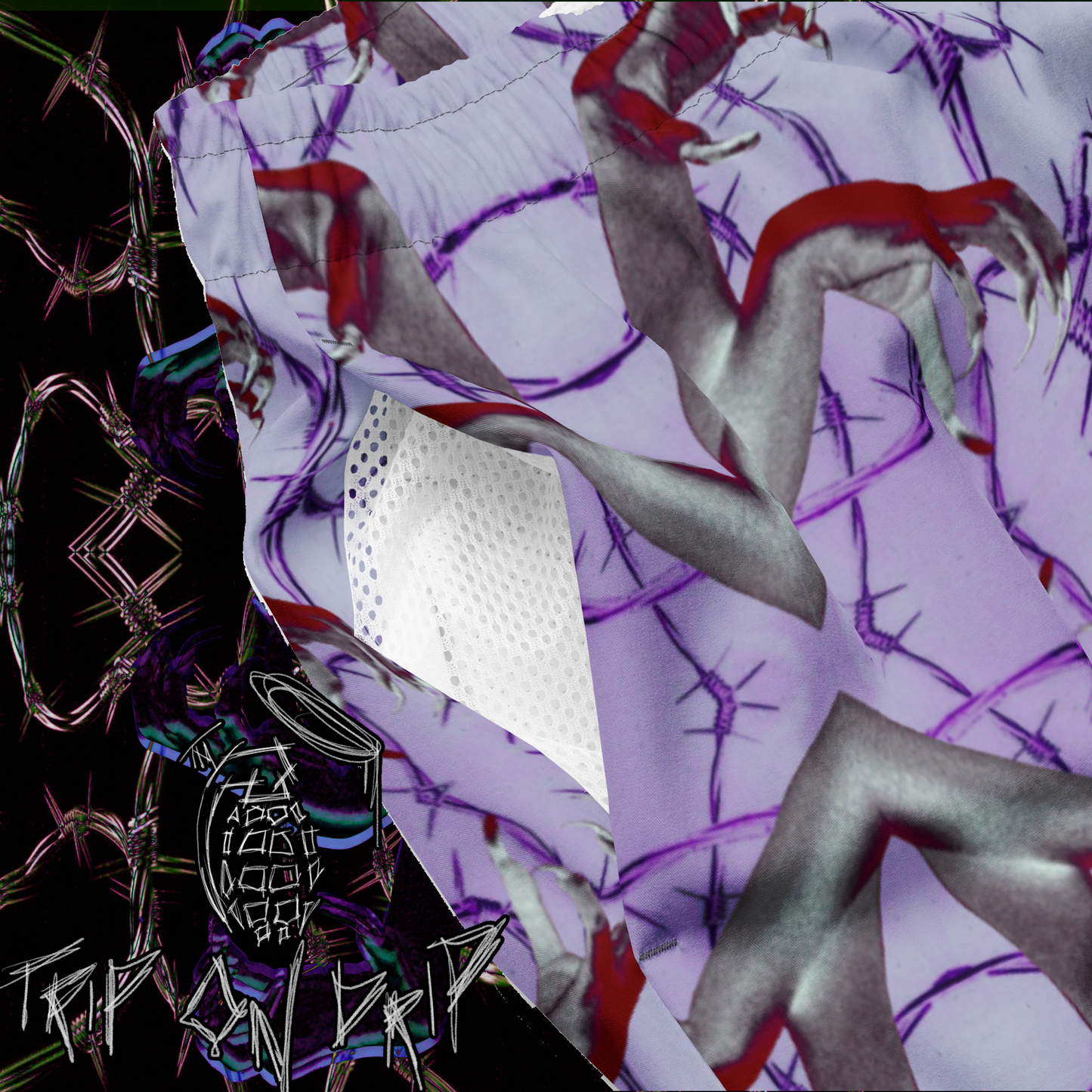 TRIPPIE MEN SWIM TRUNKS {V2}
