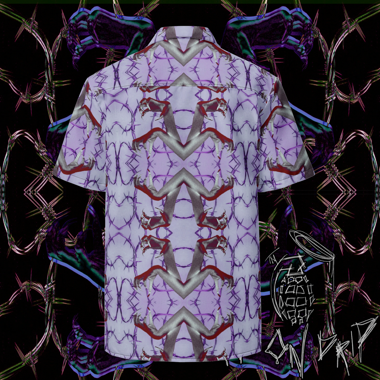 TRIPPIE UNISEX BUTTONS SHIRT {V2}