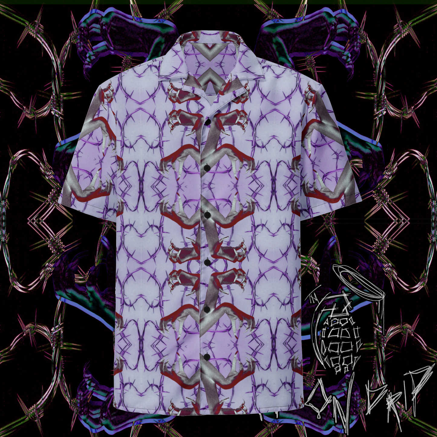 TRIPPIE UNISEX BUTTONS SHIRT {V2}