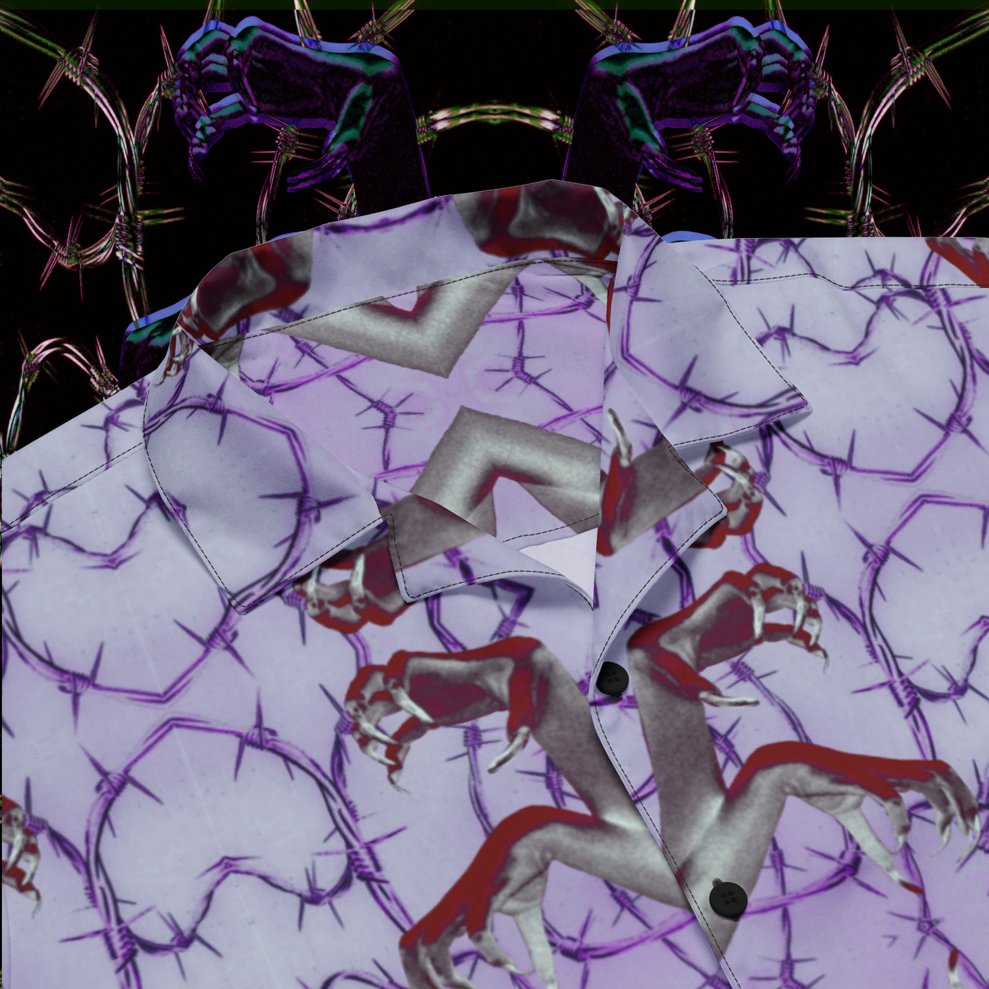 TRIPPIE UNISEX BUTTONS SHIRT {V2}