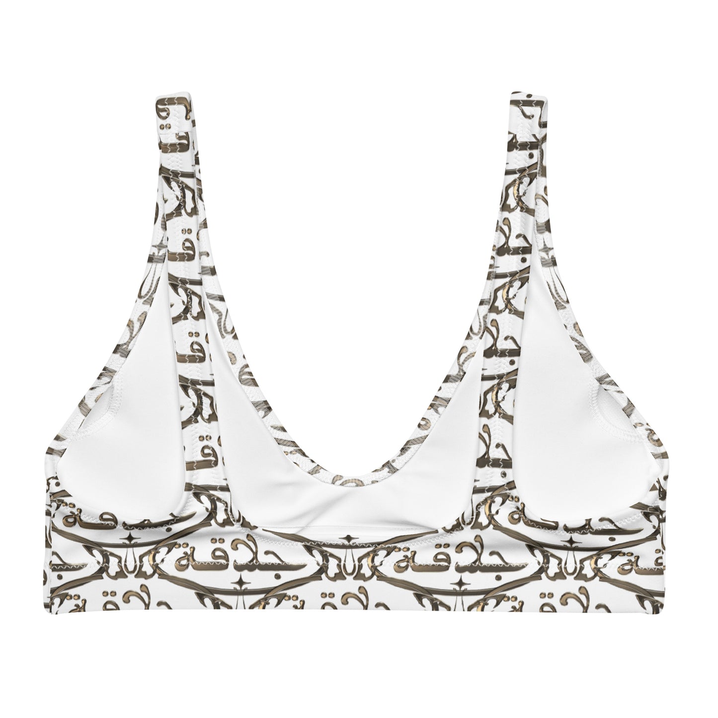 ROYAL JALAQA. RECYCLED BIKINI TOP