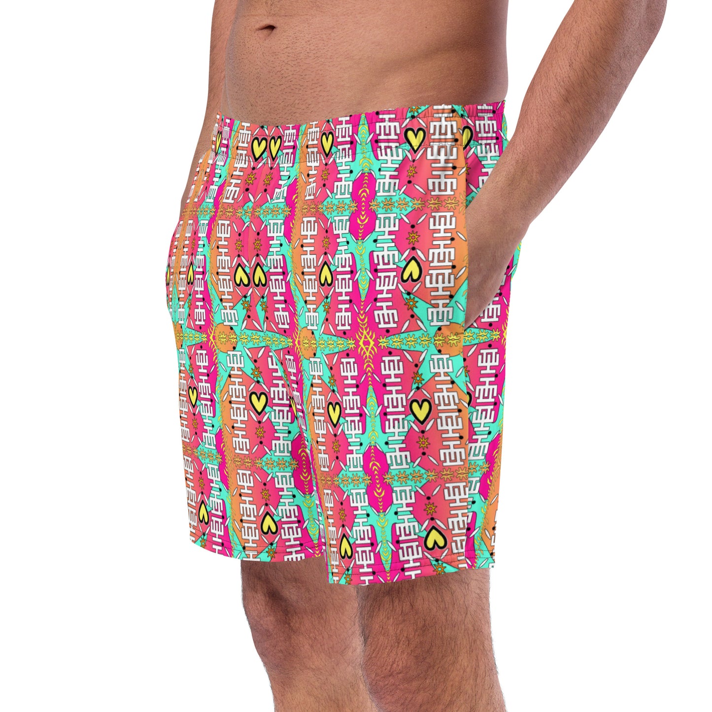 TRIBE {2} JALAQA. BEACH SHORTS