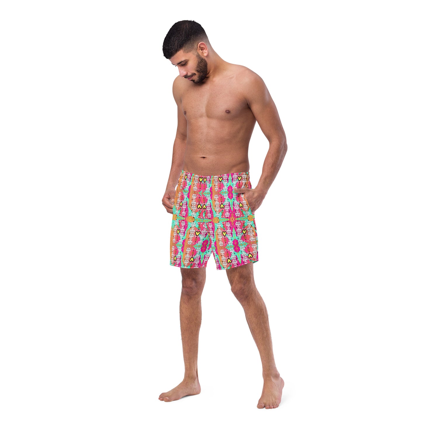 TRIBE {2} JALAQA. BEACH SHORTS
