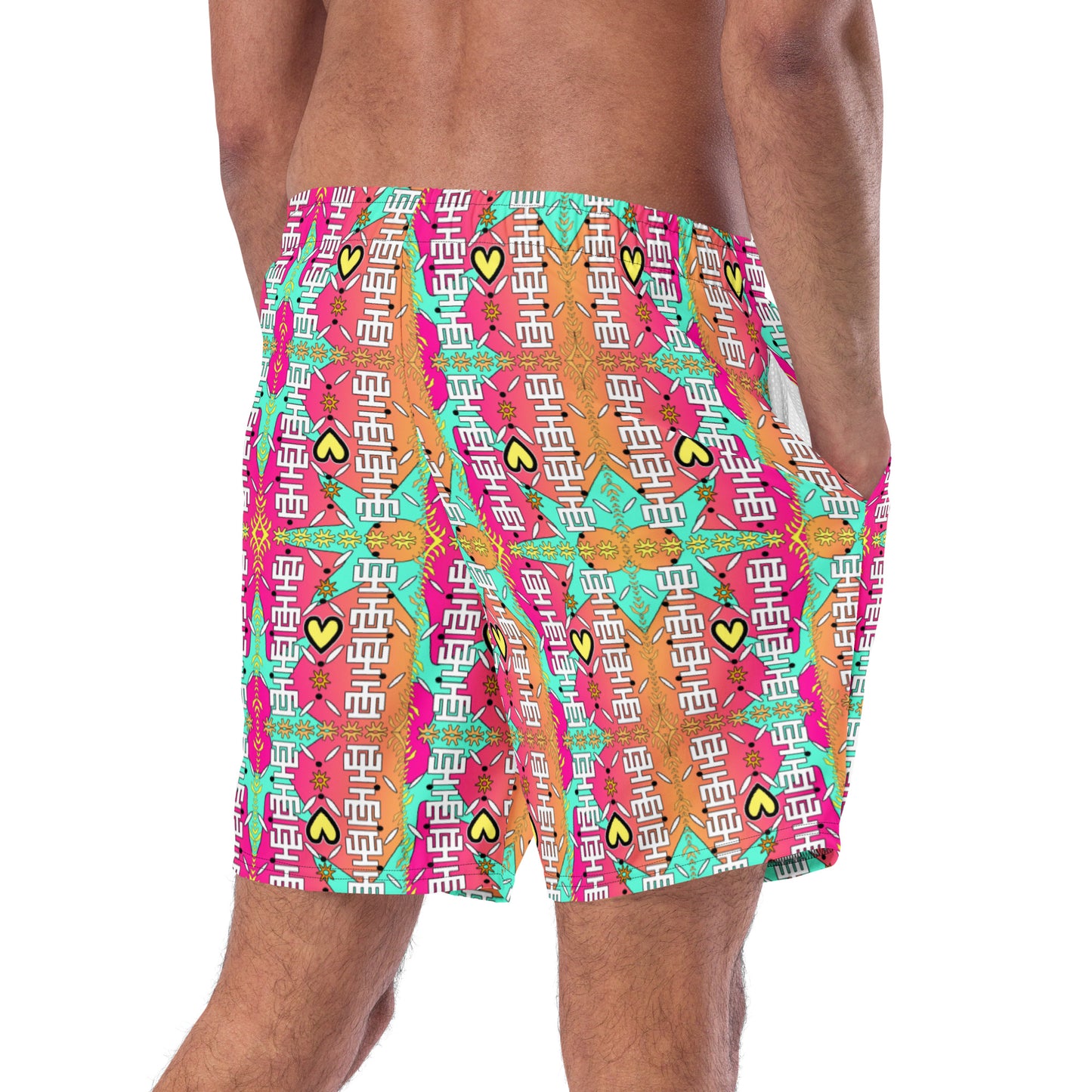 TRIBE {2} JALAQA. BEACH SHORTS