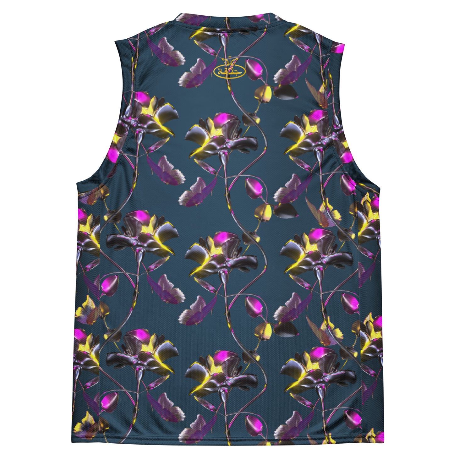 UNISEX BASKETBALL RECYCLED JERSEY {NAVY}
