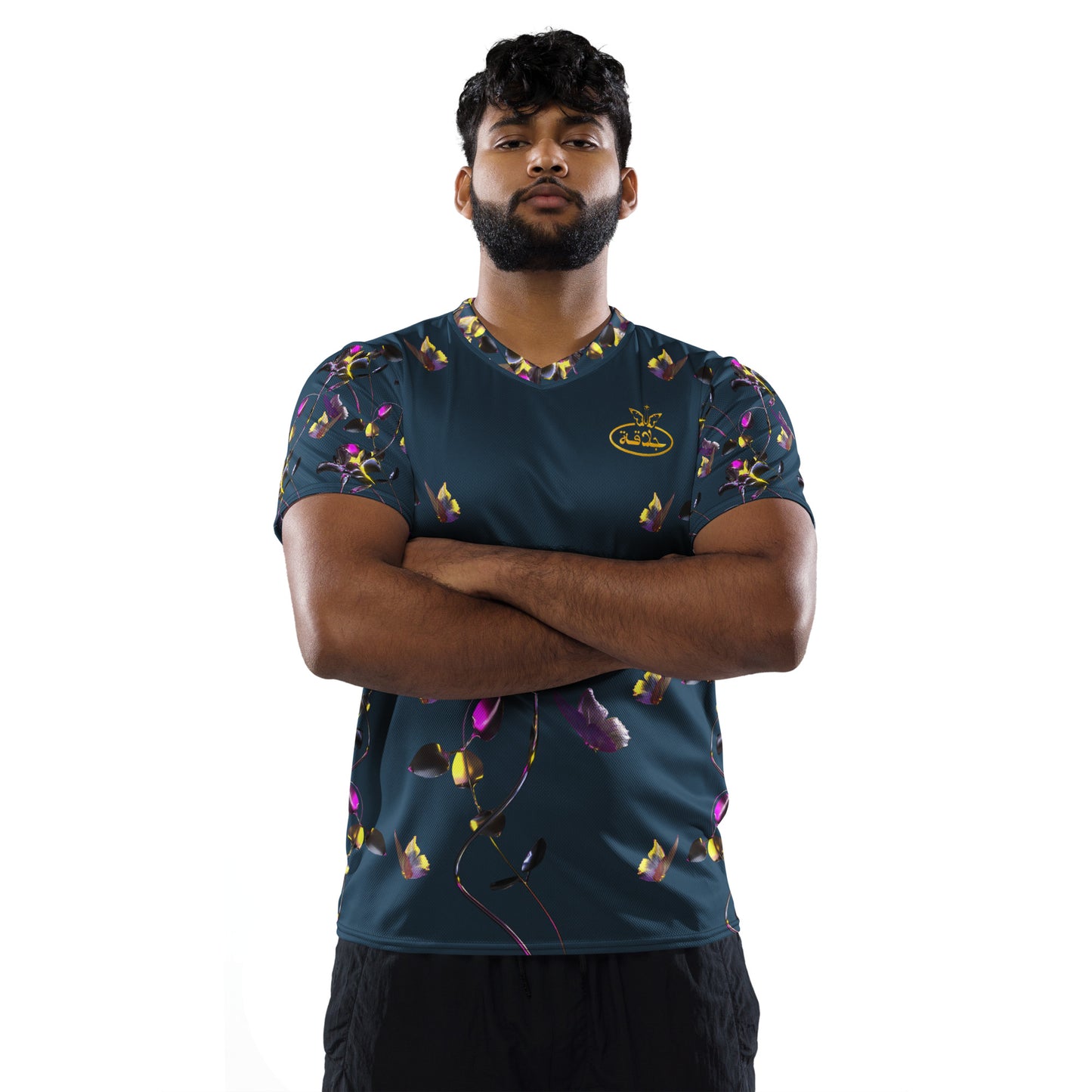 UNISEX RECYCLED JERSEY {NAVY}