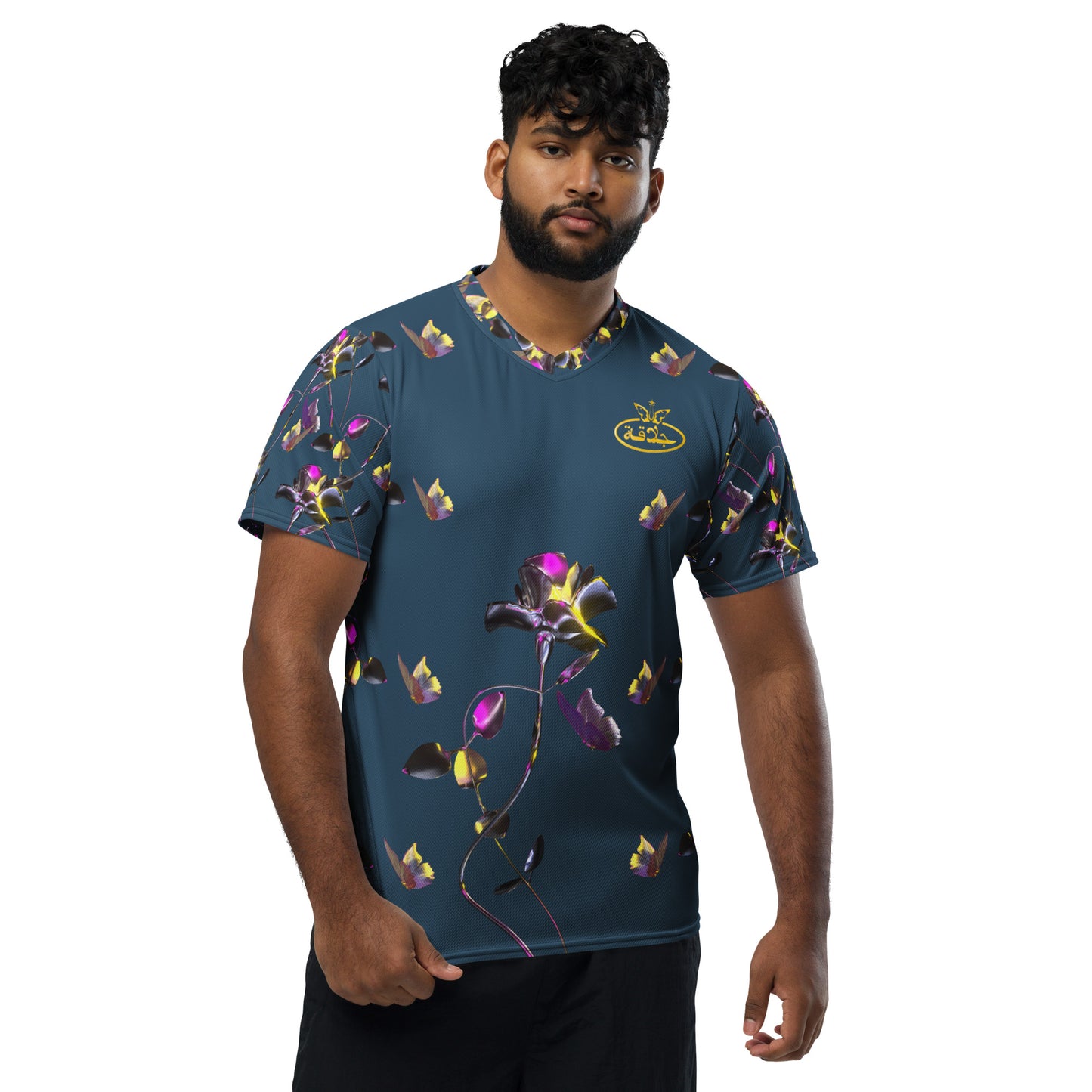 UNISEX RECYCLED JERSEY {NAVY}