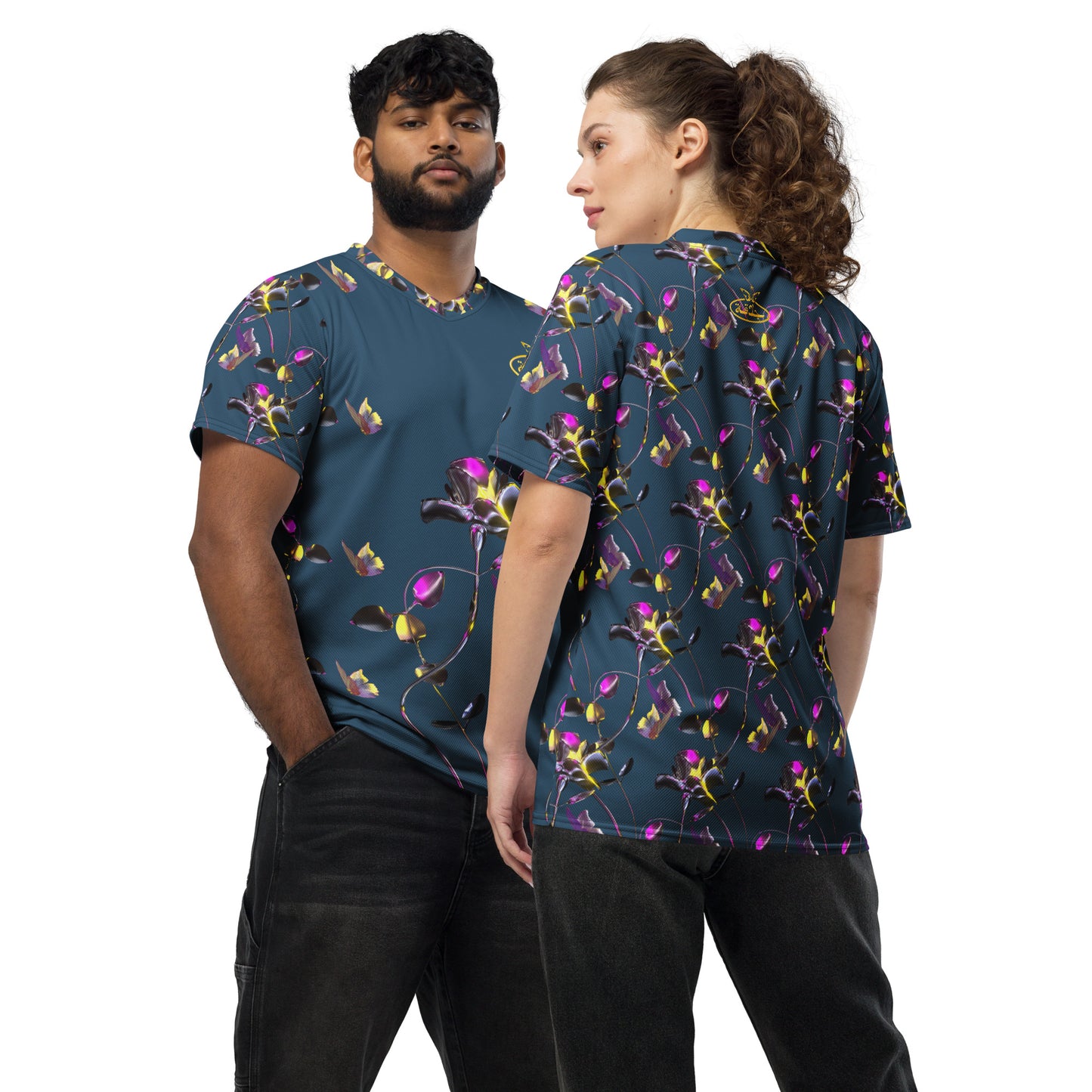 UNISEX RECYCLED JERSEY {NAVY}