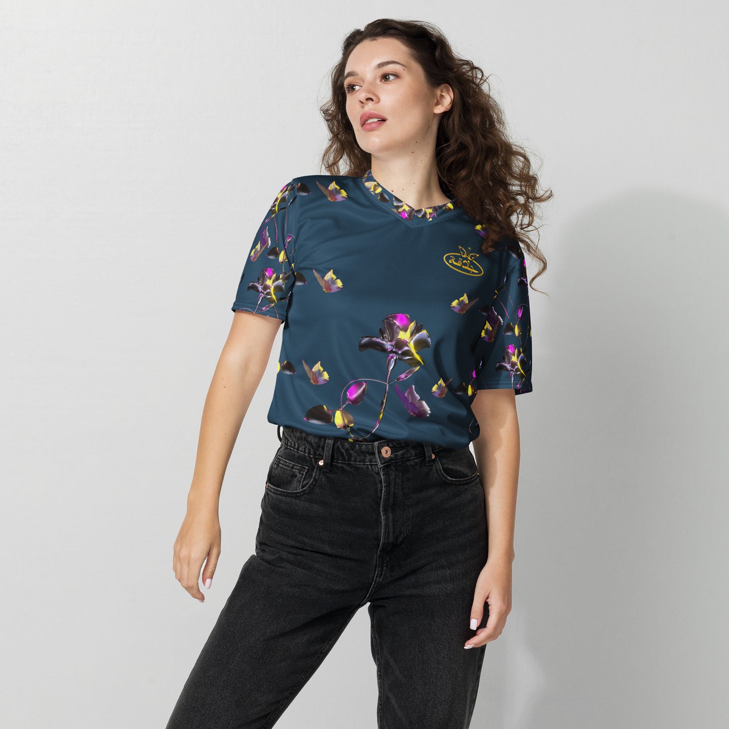 UNISEX RECYCLED JERSEY {NAVY}