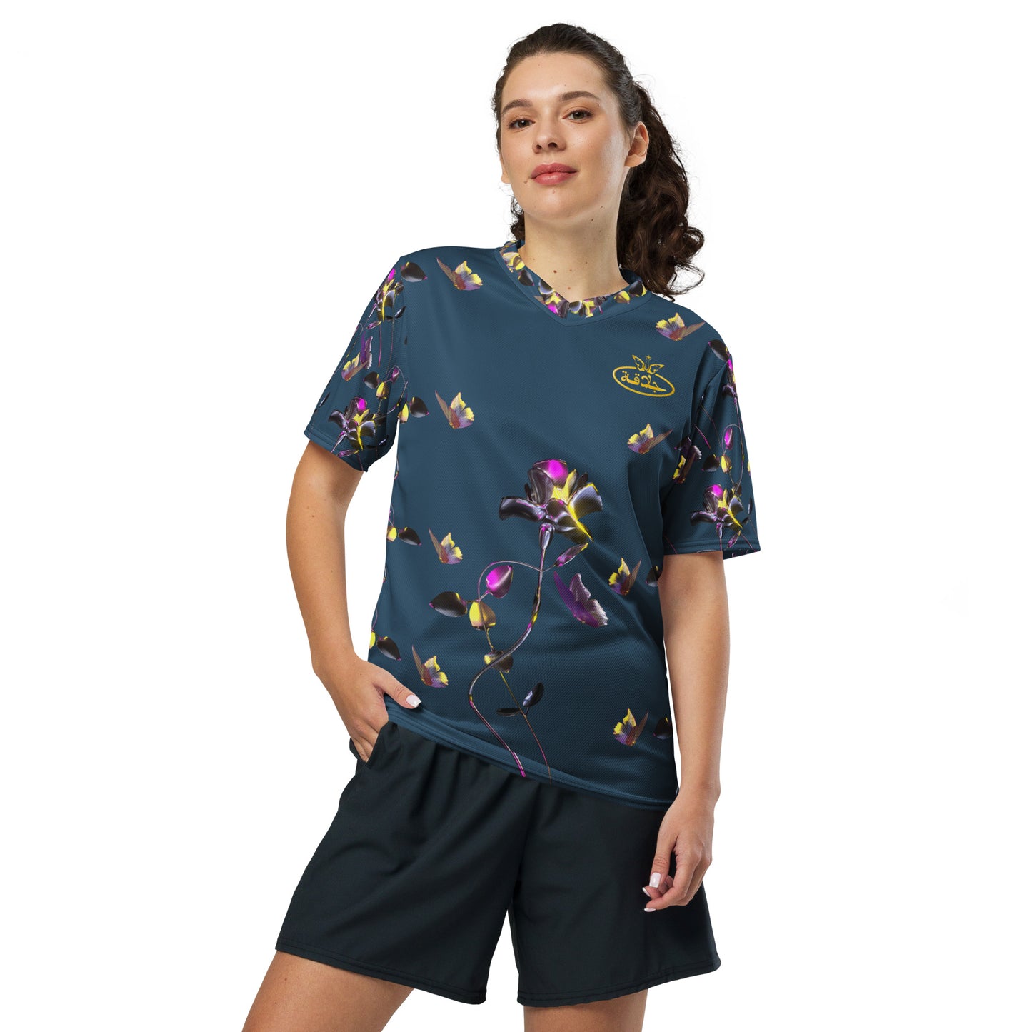 UNISEX RECYCLED JERSEY {NAVY}