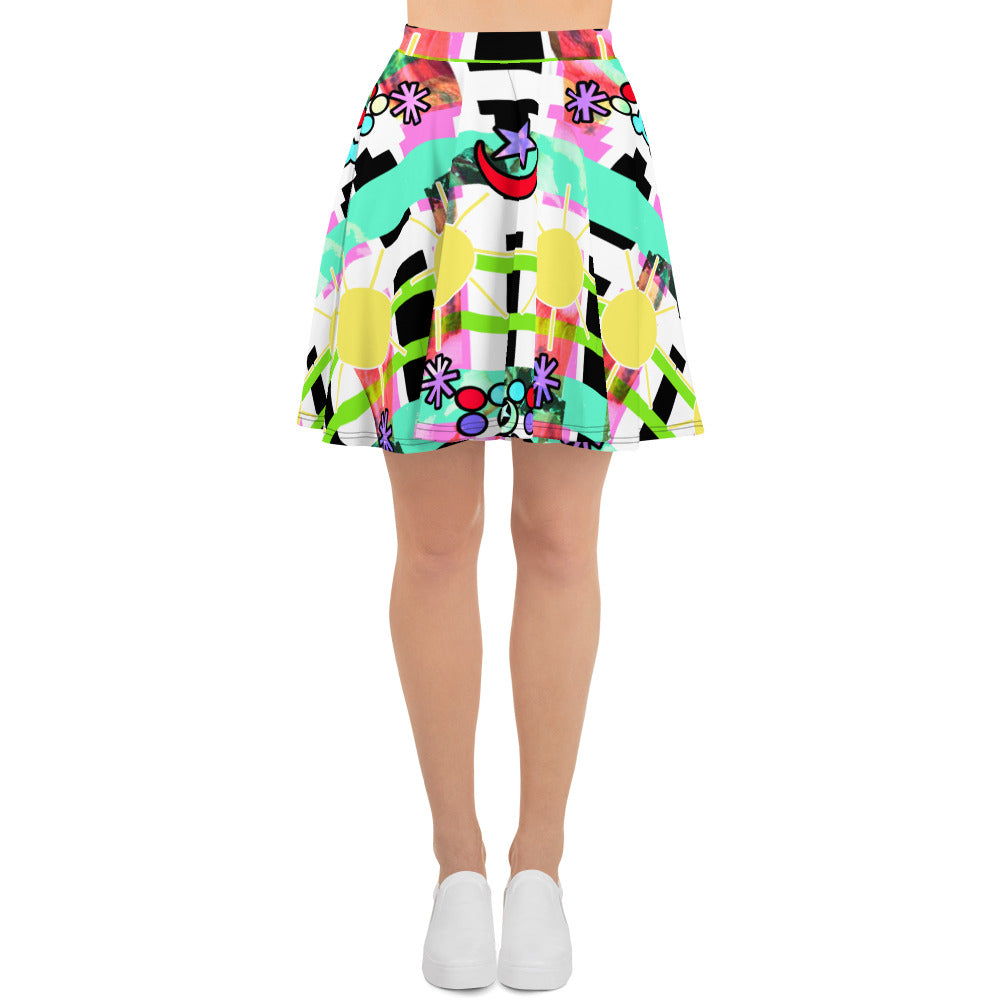 TRIBE JALAQA. SKATER SKIRT