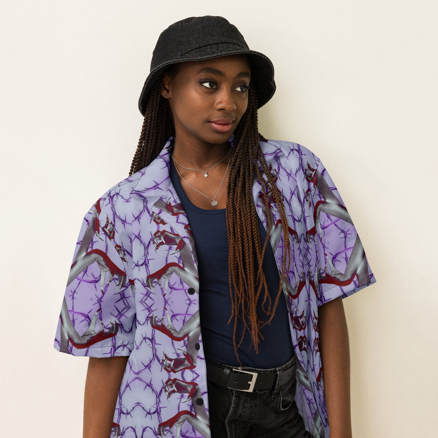 TRIPPIE UNISEX BUTTONS SHIRT {V2}