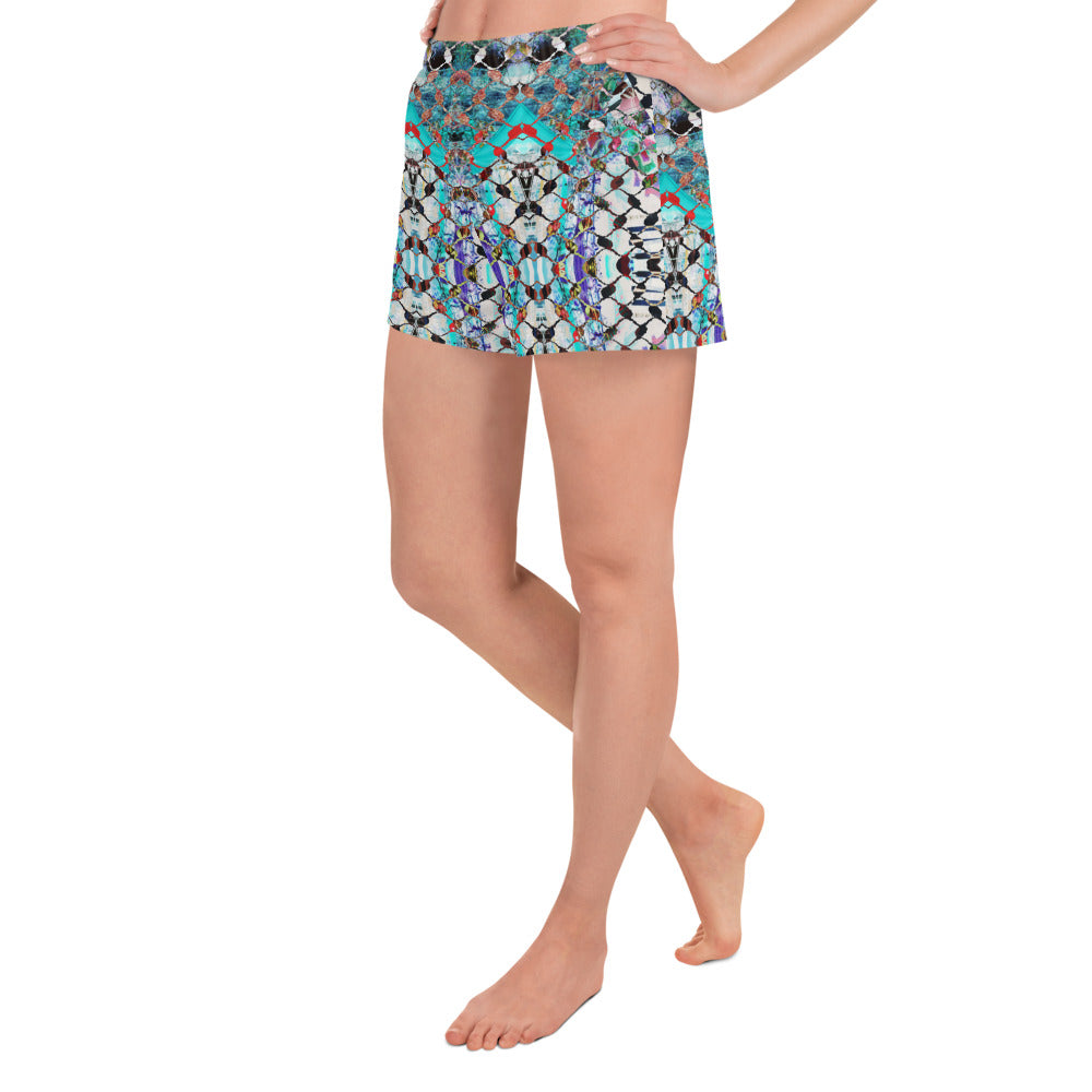 PSYCHEDELIC JALAQA. RECYCLED SHORTS