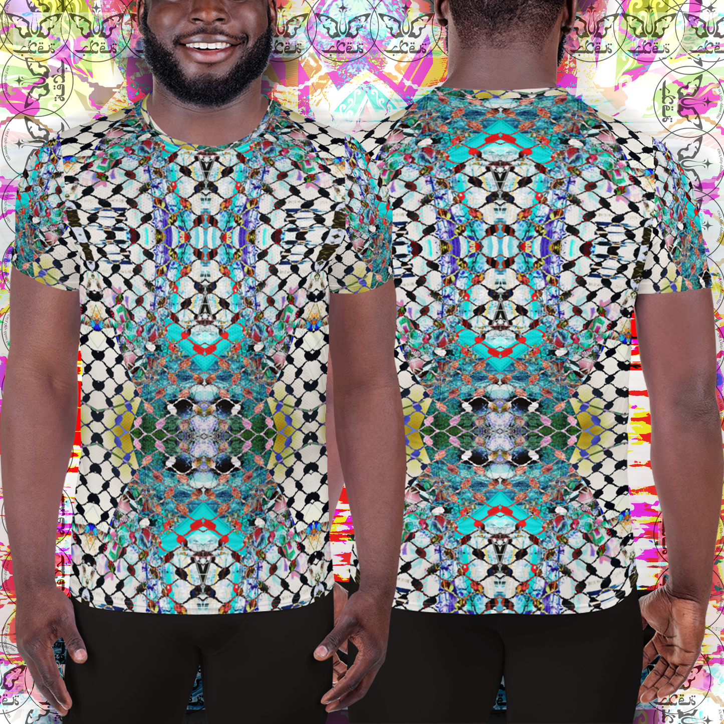 PSHYCHEDELIC JALAQA. MEN T-SHIRT