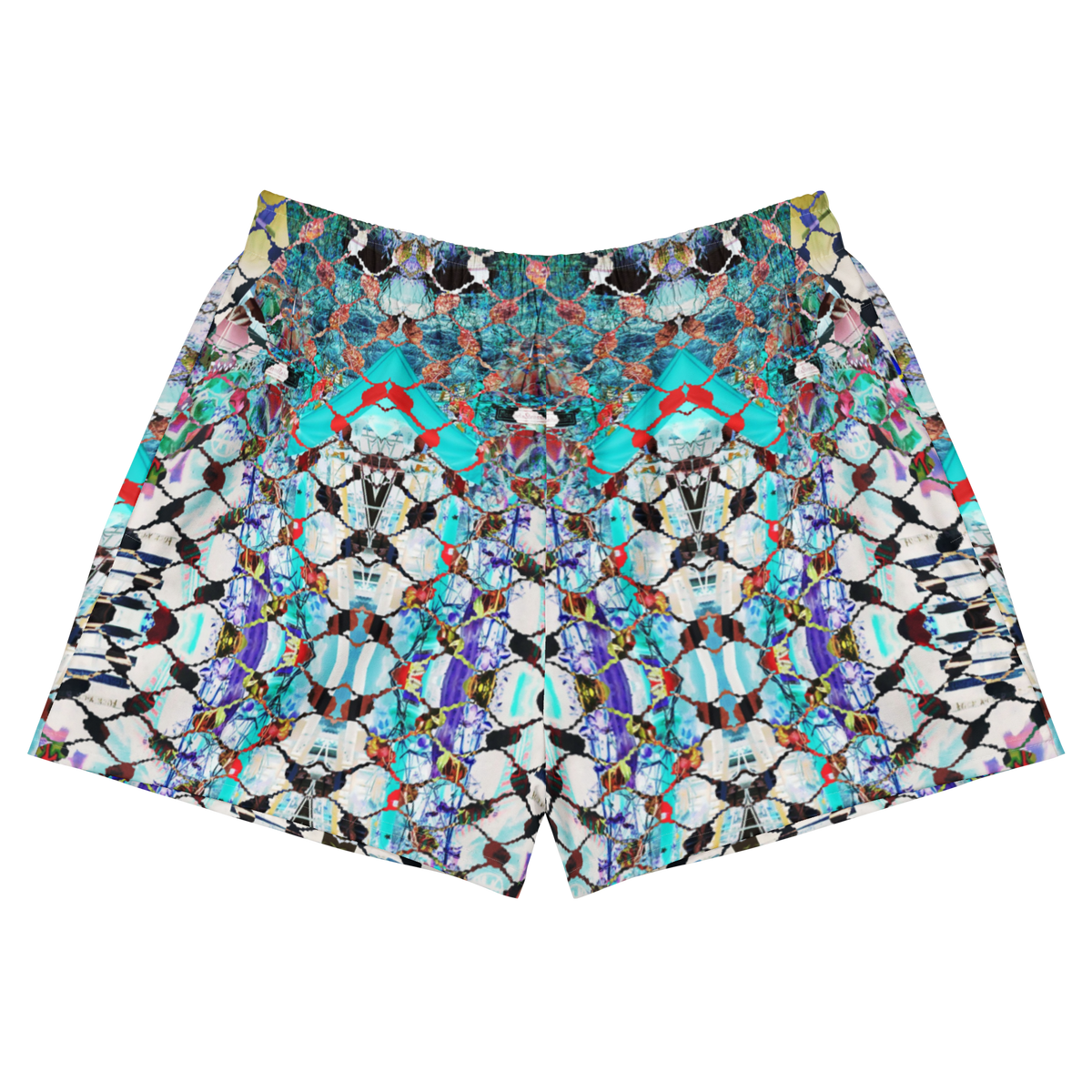 PSYCHEDELIC JALAQA. RECYCLED UNISEX SHORTS