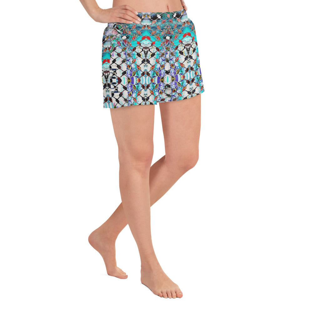 PSYCHEDELIC JALAQA. RECYCLED SHORTS